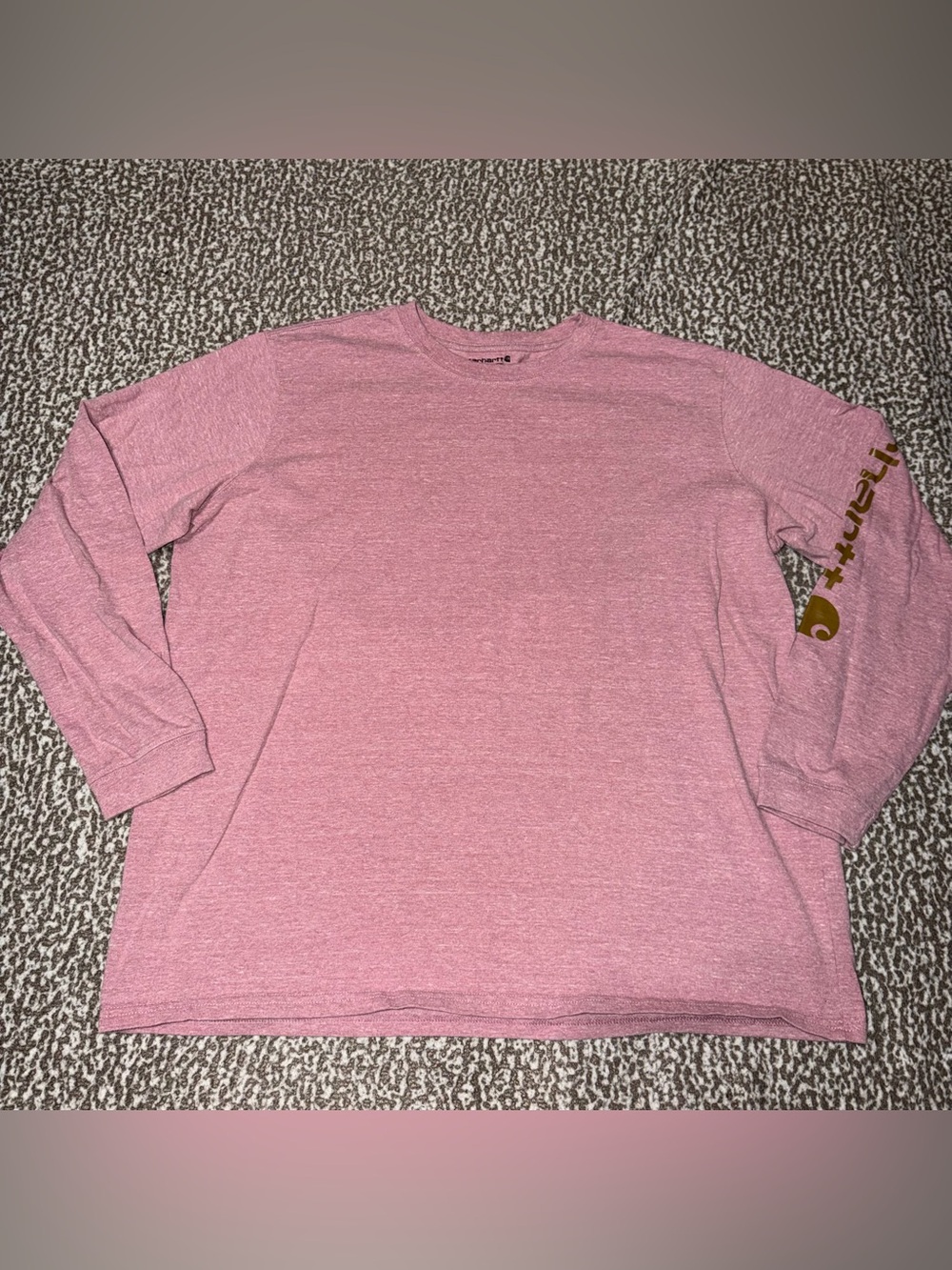 Carhartt Long Sleeve Tee with Sleeve Logo